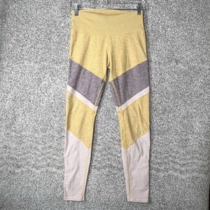 Alo Yoga L Leggings Women's Small High Waist Multicolor Activewear Gym Workout